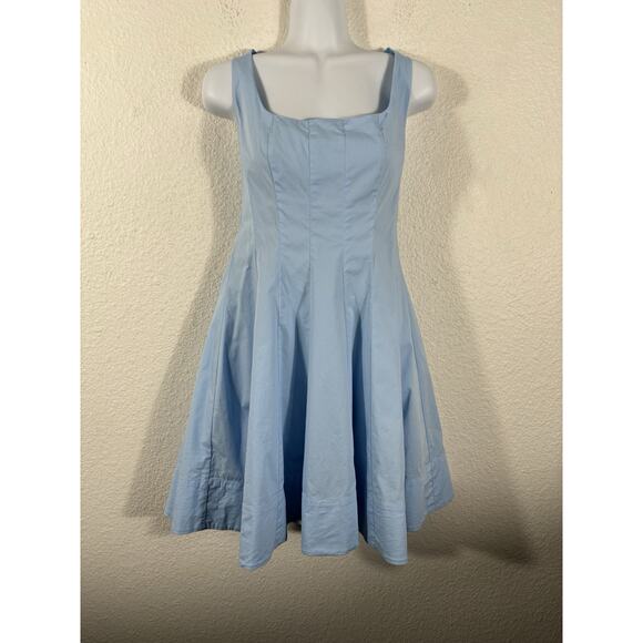 STAUD Light Blue Dress - Picture 1 of 11